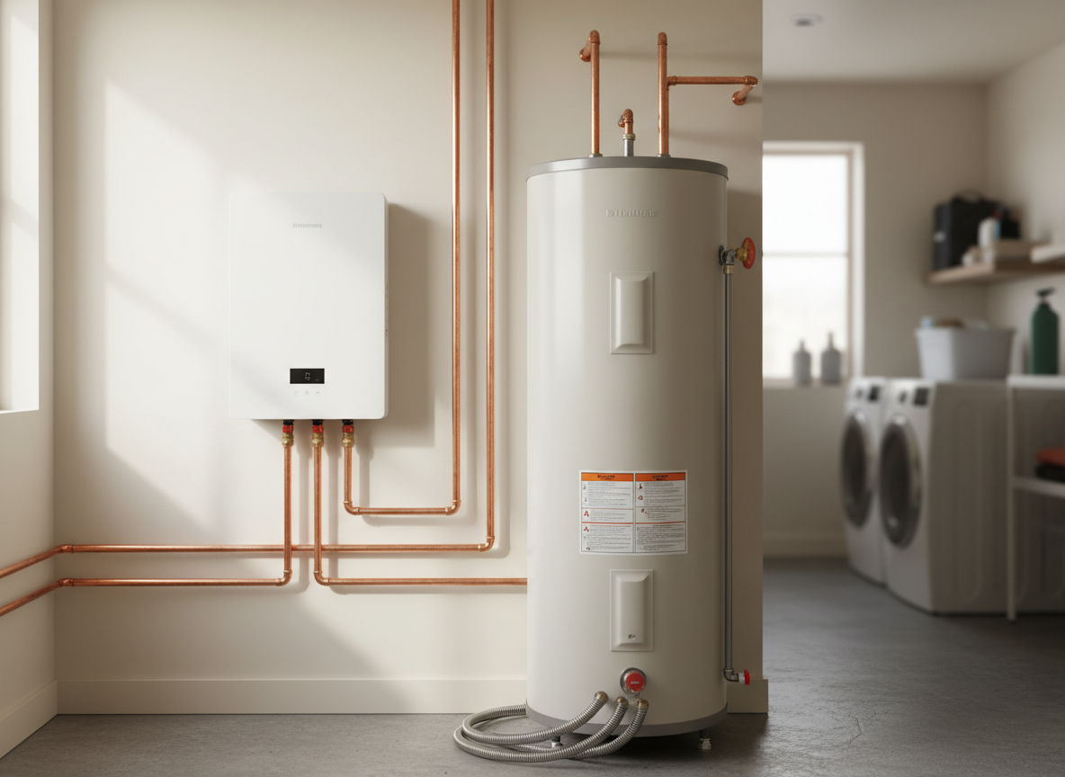 Tankless vs Tank Water Heater: Costs, Savings & Payback